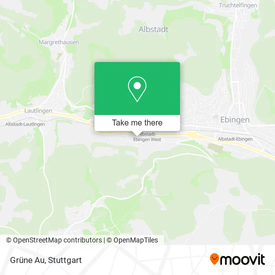 Карта Grüne Au