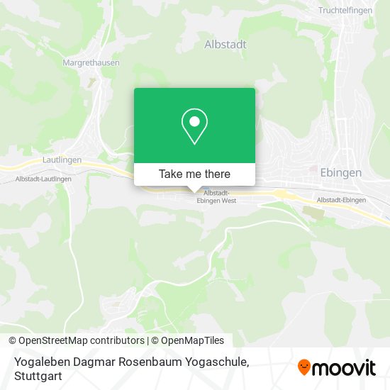Карта Yogaleben Dagmar Rosenbaum Yogaschule