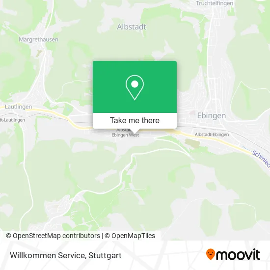 Карта Willkommen Service