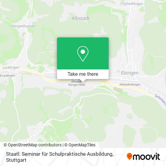 Карта Staatl. Seminar für Schulpraktische Ausbildung