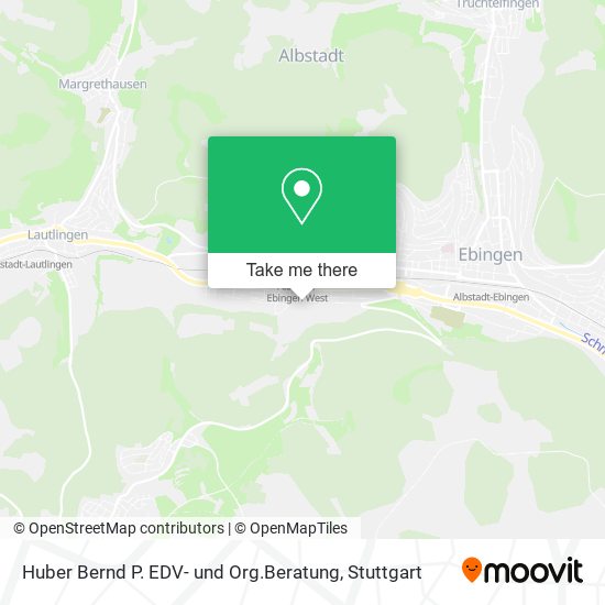 Huber Bernd P. EDV- und Org.Beratung map