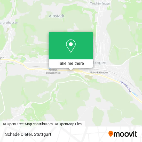 Карта Schade Dieter