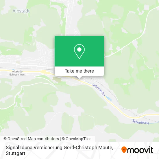 Карта Signal Iduna Versicherung Gerd-Christoph Maute