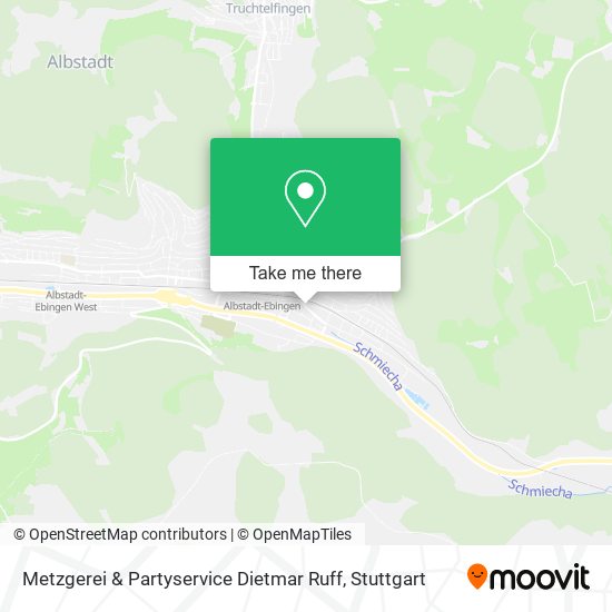 Карта Metzgerei & Partyservice Dietmar Ruff
