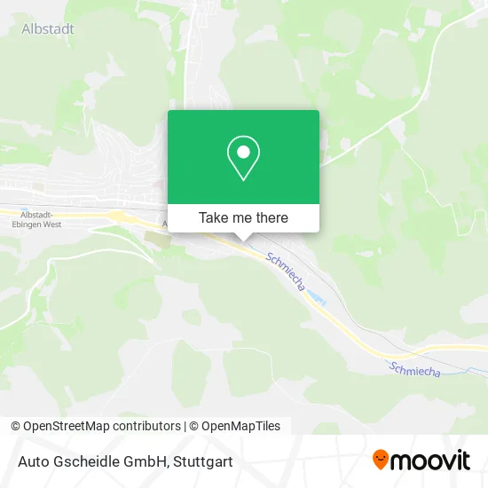 Auto Gscheidle GmbH map