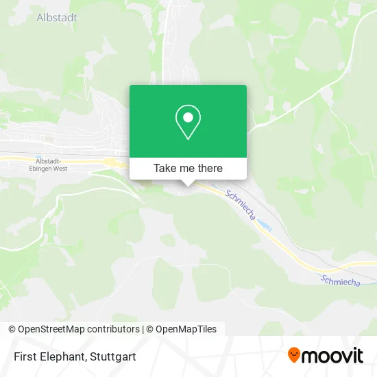First Elephant map