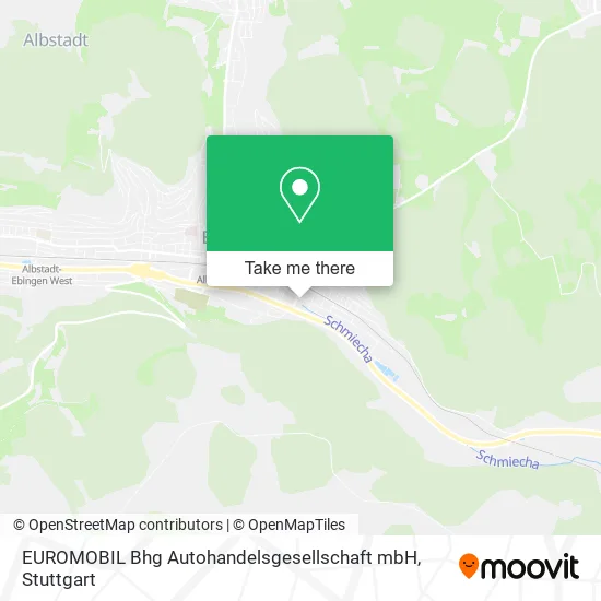 Карта EUROMOBIL Bhg Autohandelsgesellschaft mbH