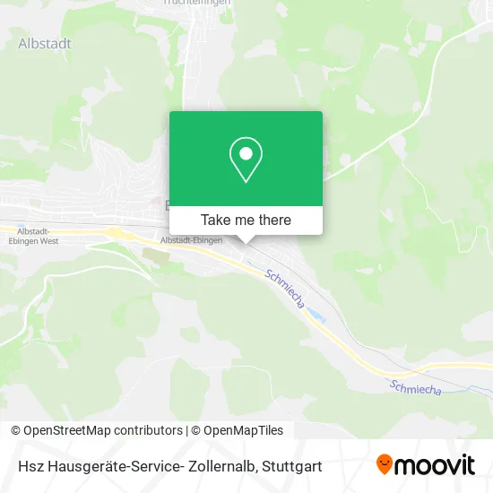 Карта Hsz Hausgeräte-Service- Zollernalb