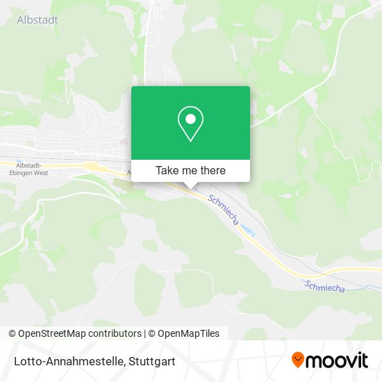 Lotto-Annahmestelle map