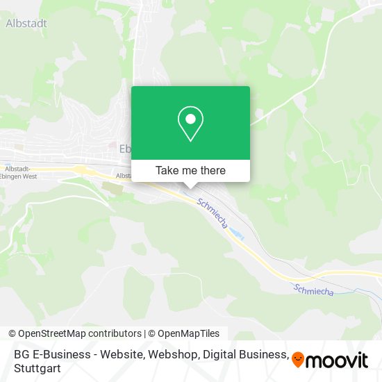 BG E-Business - Website, Webshop, Digital Business map