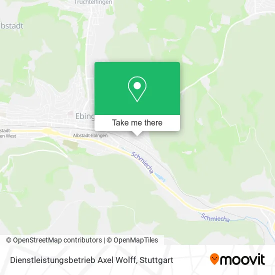 Карта Dienstleistungsbetrieb Axel Wolff