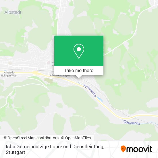 Isba Gemeinnützige Lohn- und Dienstleistung map