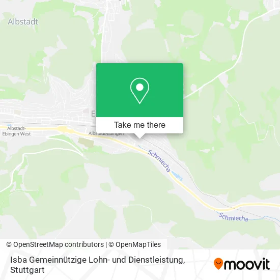 Карта Isba Gemeinnützige Lohn- und Dienstleistung