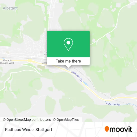 Карта Radhaus Weise