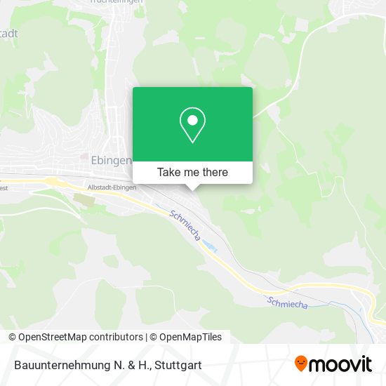 Bauunternehmung N. & H. map