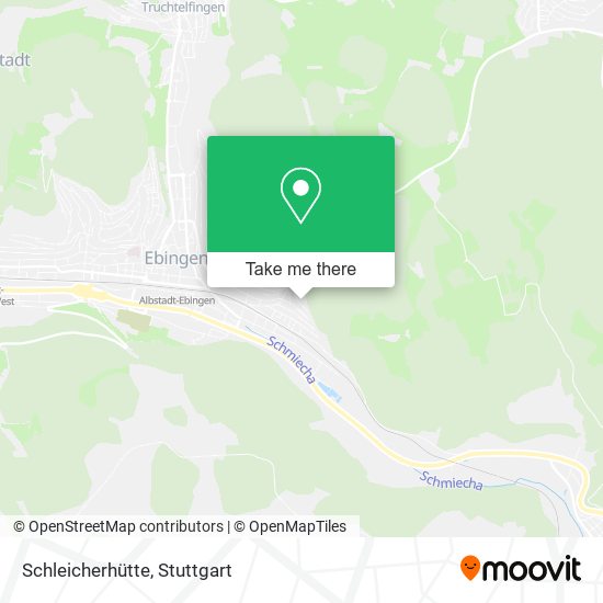 Schleicherhütte map