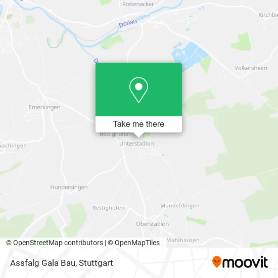 Assfalg Gala Bau map