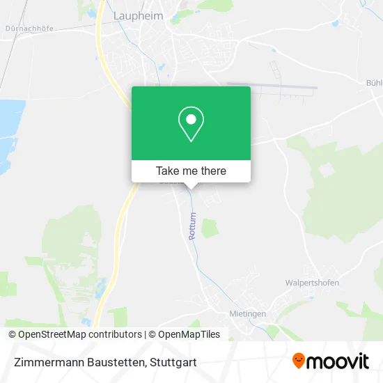 Карта Zimmermann Baustetten