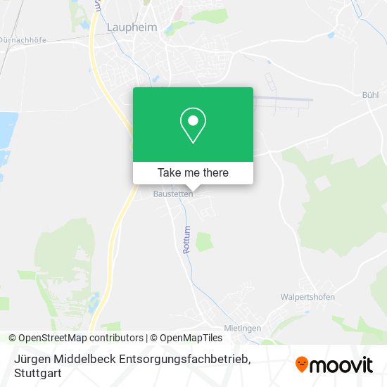 Jürgen Middelbeck Entsorgungsfachbetrieb map