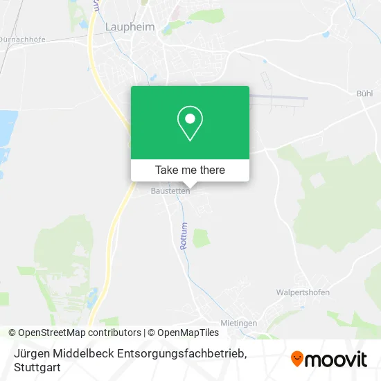 Карта Jürgen Middelbeck Entsorgungsfachbetrieb