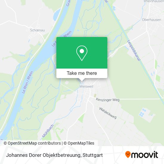 Johannes Dorer Objektbetreuung map