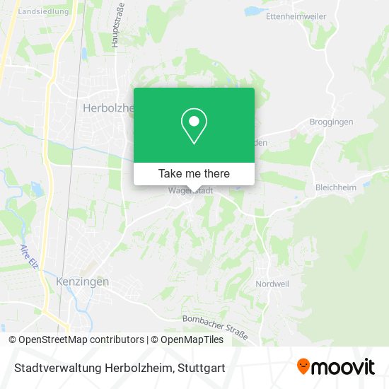 Stadtverwaltung Herbolzheim map