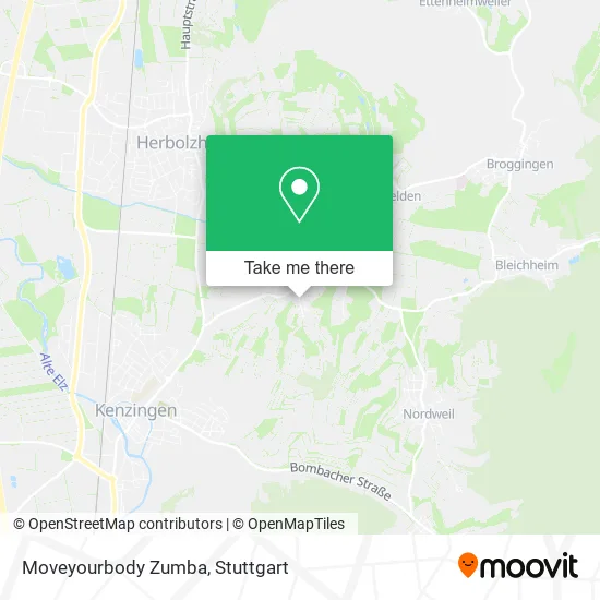 Карта Moveyourbody Zumba