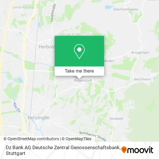 Карта Dz Bank AG Deutsche Zentral Genossenschaftsbank