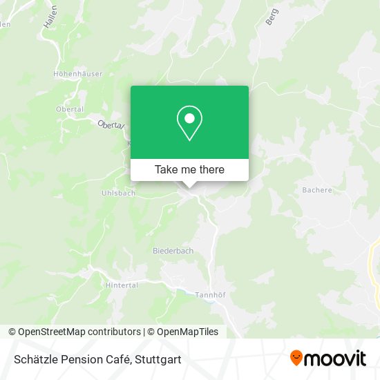 Schätzle Pension Café map