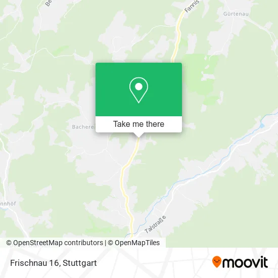 Карта Frischnau 16