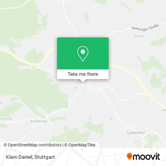 Klein Daniel map