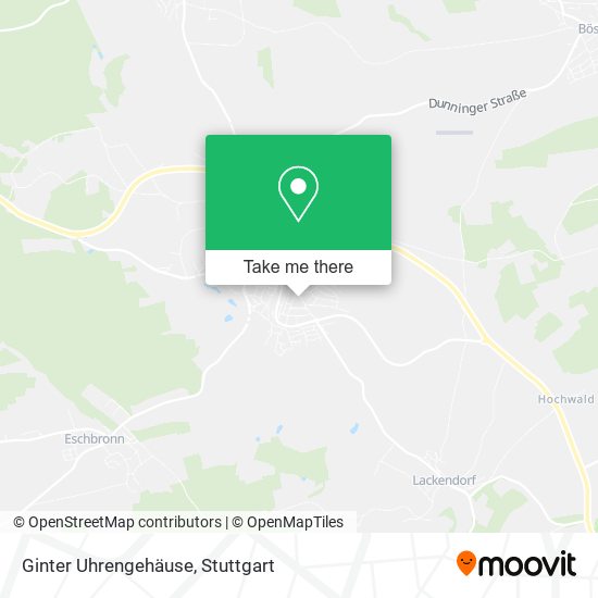 Ginter Uhrengehäuse map
