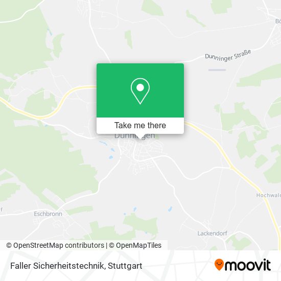 Карта Faller Sicherheitstechnik