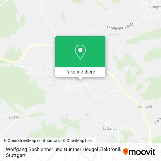 Карта Wolfgang Bachleitner und Gunther Heugel Elektronik