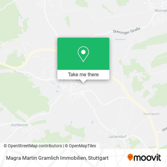 Magra Martin Gramlich Immobilien map