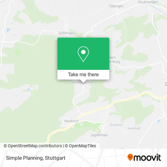Карта Simple Planning