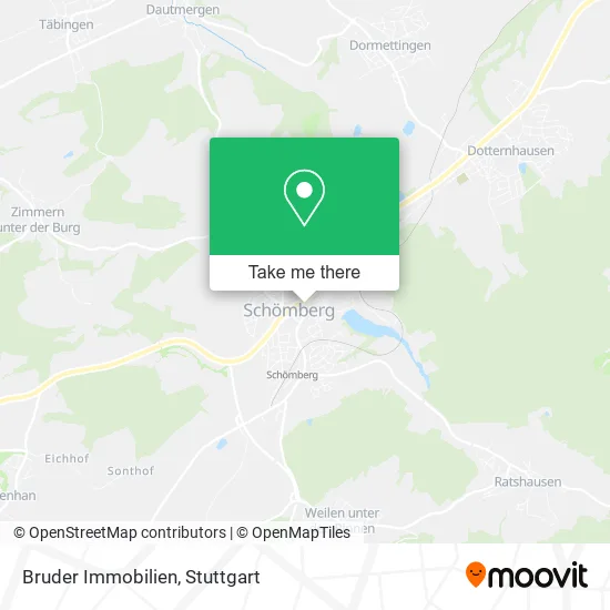 Карта Bruder Immobilien