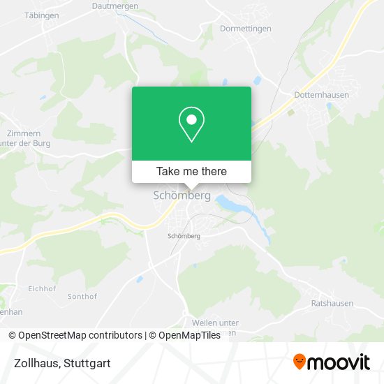 Zollhaus map