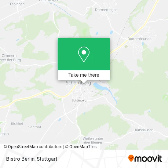 Карта Bistro Berlin