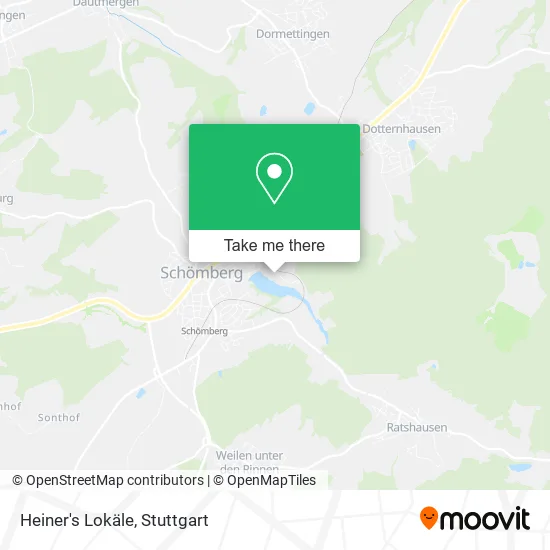 Карта Heiner's Lokäle