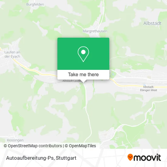 Карта Autoaufbereitung-Ps