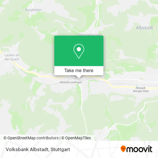 Карта Volksbank Albstadt