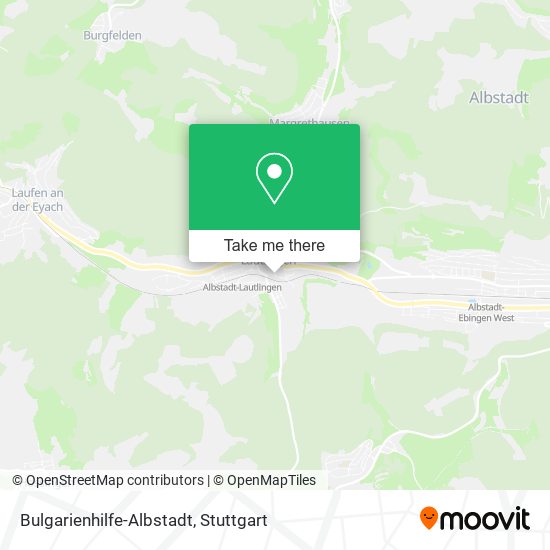 Карта Bulgarienhilfe-Albstadt