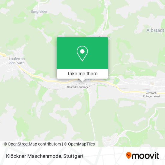 Карта Klöckner Maschenmode