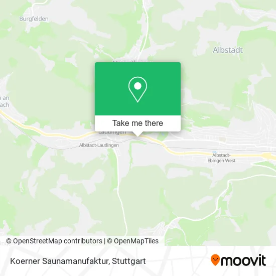 Карта Koerner Saunamanufaktur