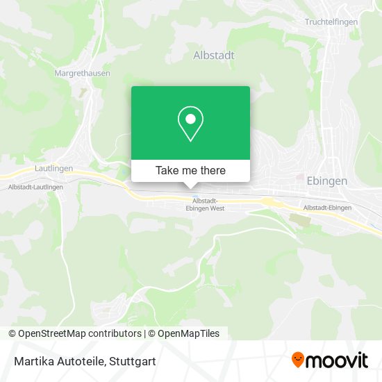 Карта Martika Autoteile