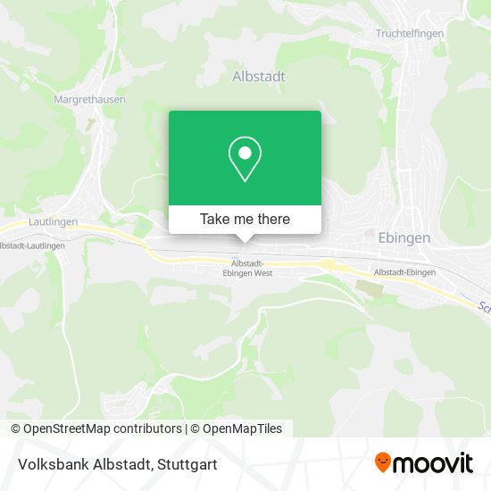 Volksbank Albstadt map