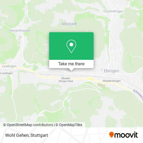 Карта Wohl Gehen