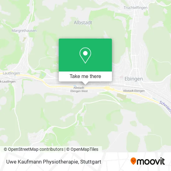 Карта Uwe Kaufmann Physiotherapie