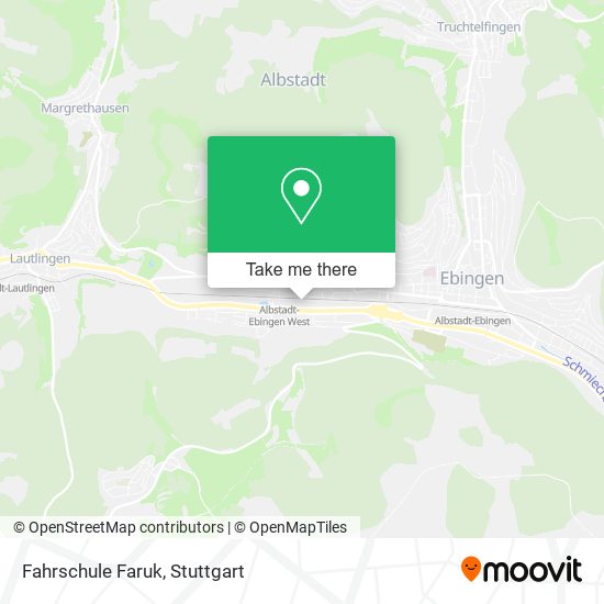 Карта Fahrschule Faruk